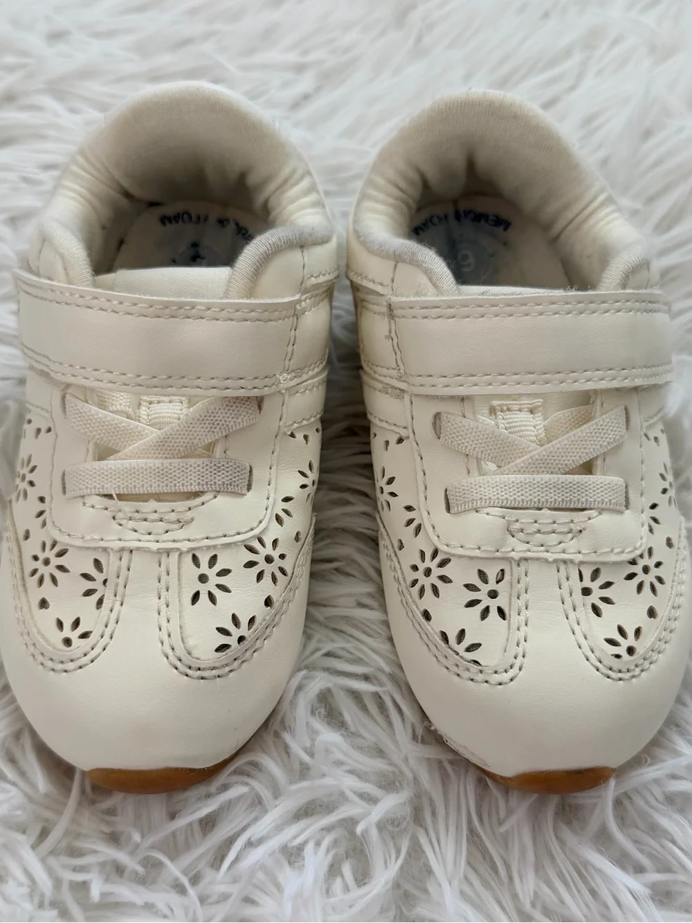 Cat & Jack Toddler Girls Size 6 Floral Shoes 2-Pair Bundle